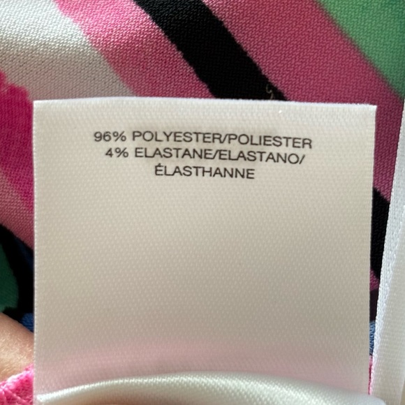 Pappagallo Striped V-Neck Tunic Top--EUC--Sz M - Picture 14 of 16